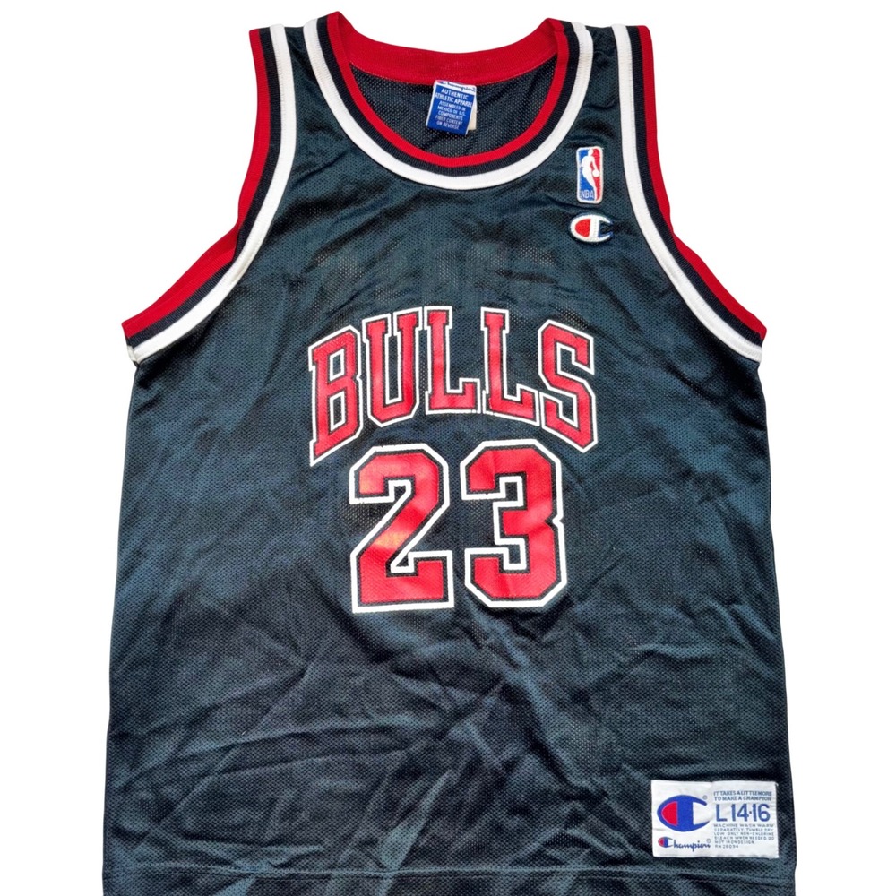 Vintage  1990's Champion Michael Jordan 23 Youth XL Chicago Bulls Jersey NBA
